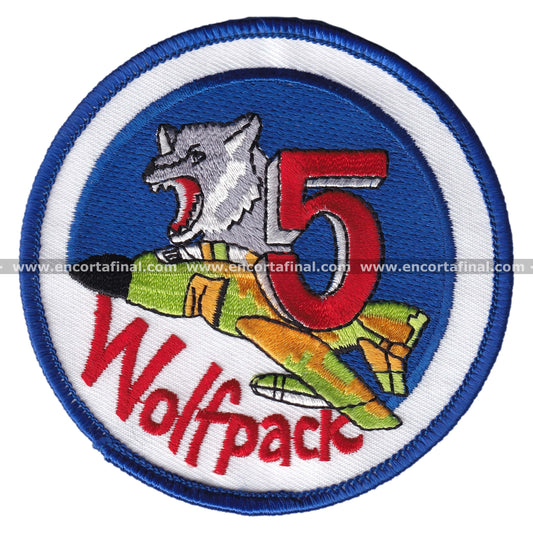 United States Air Force (USAF) Patch - McDonnell Douglas F-4 Phantom II - Wolfpack