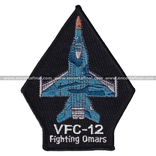 United States Air Force (USAF) Patch - McDonnell Douglas F/A-18 Hornet - VFC-12 - Fighting Omars