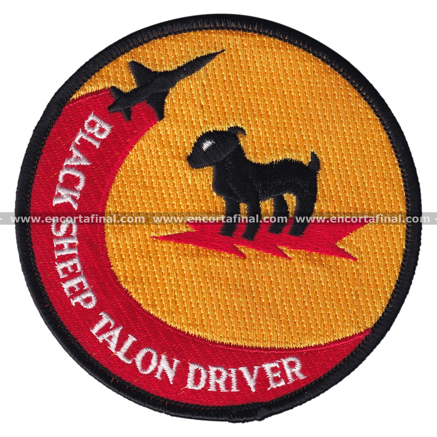 United States Air Force (USAF) Patch - Northrop T-38 Talon - Black Sheep Talon Driver