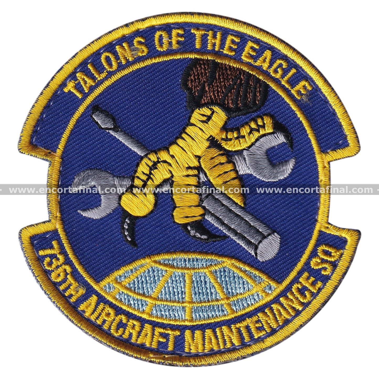 United States Air Force (USAF) Patch - Talons of the Eagle - 736th Aircraft Maintenance SQ