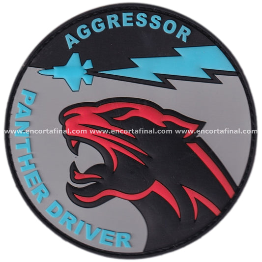 Parche United States Air Forces (USAF) - 65th Aggressor Squadron - Panther Driver -Lockheed Martin F-35 Lightning II