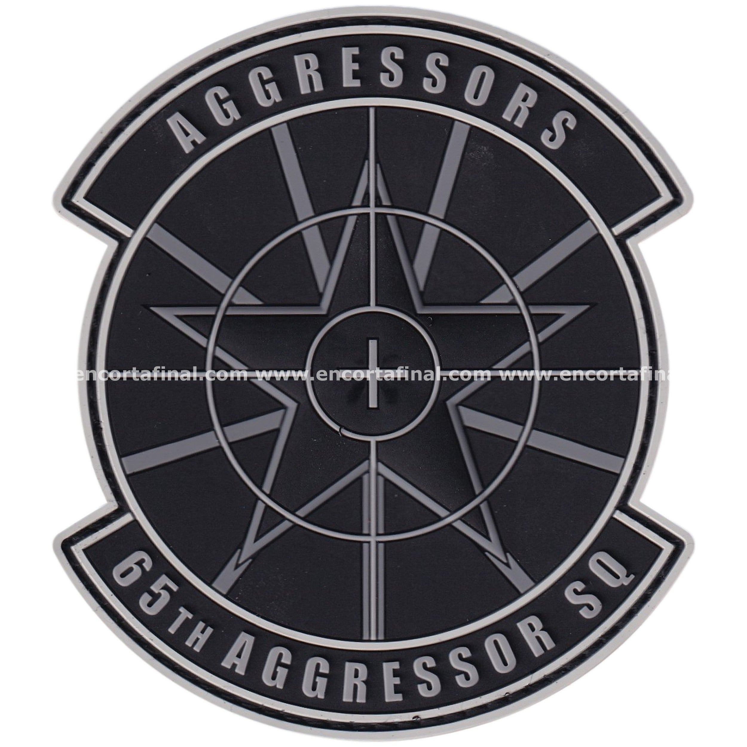 United States Air Forces (USAF) Patch - 65th Aggressor Squadron - Lock ...