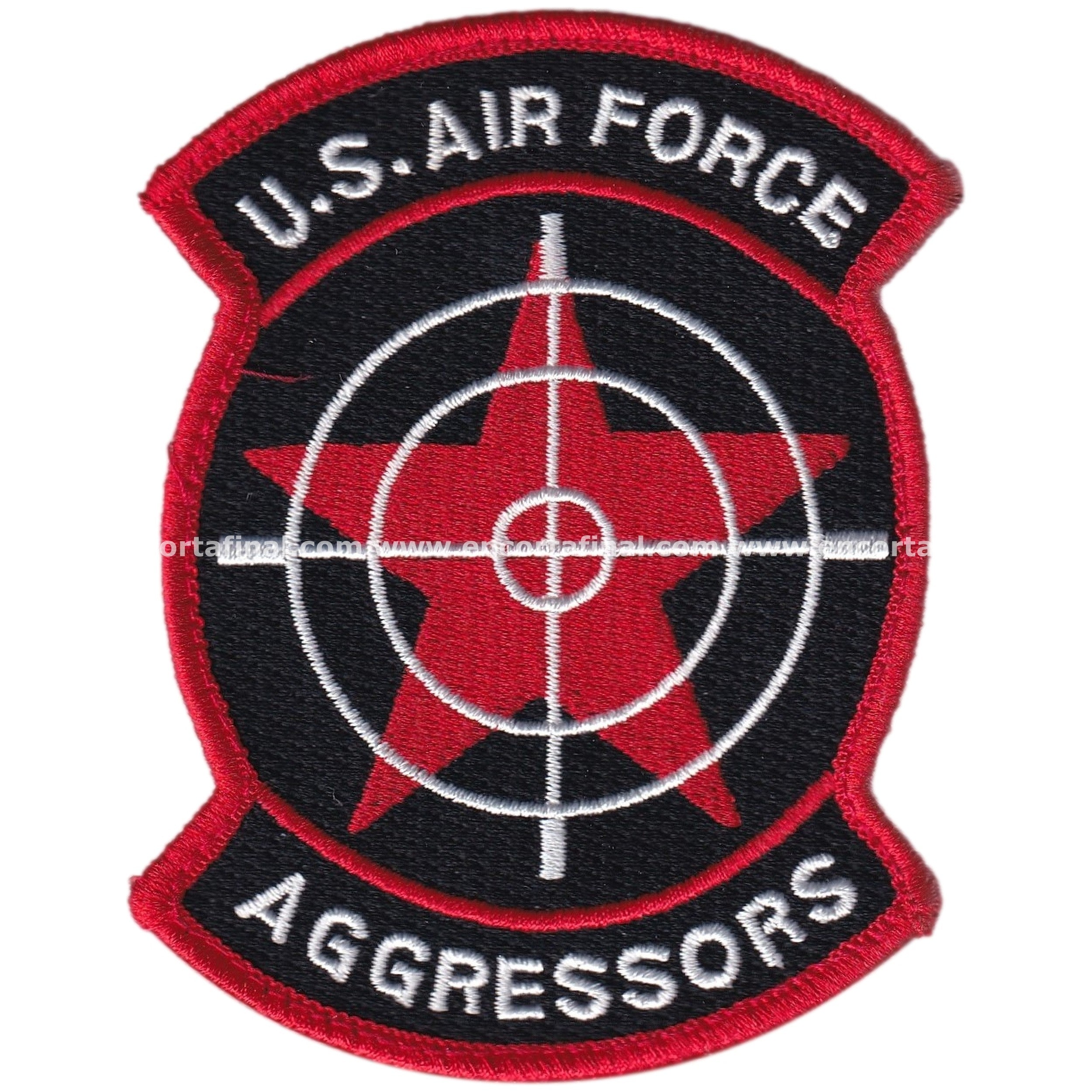 Usaf Checkmate Aggressor Patch United States Air Forces (USAF) Patch - Aggressors – En Corta Final
