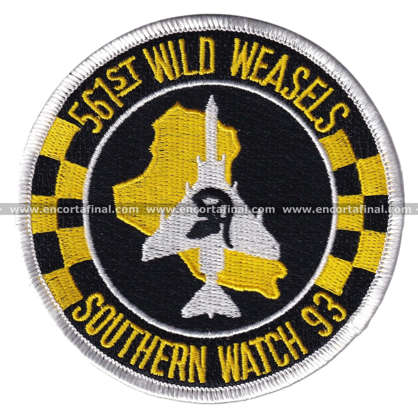 United States Armed Forces Patch - 561st Wild Weasels - Southern Watch 93