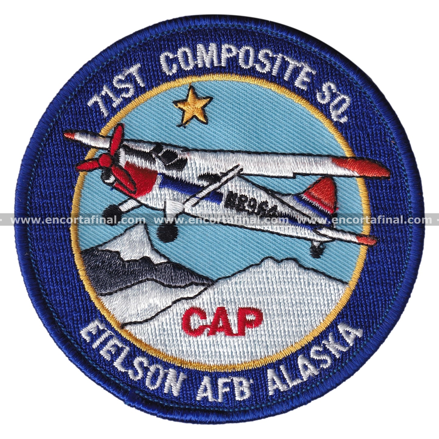 Parche United States Armed Forces - 71st Composite SQ - Eielson AFB Alaska