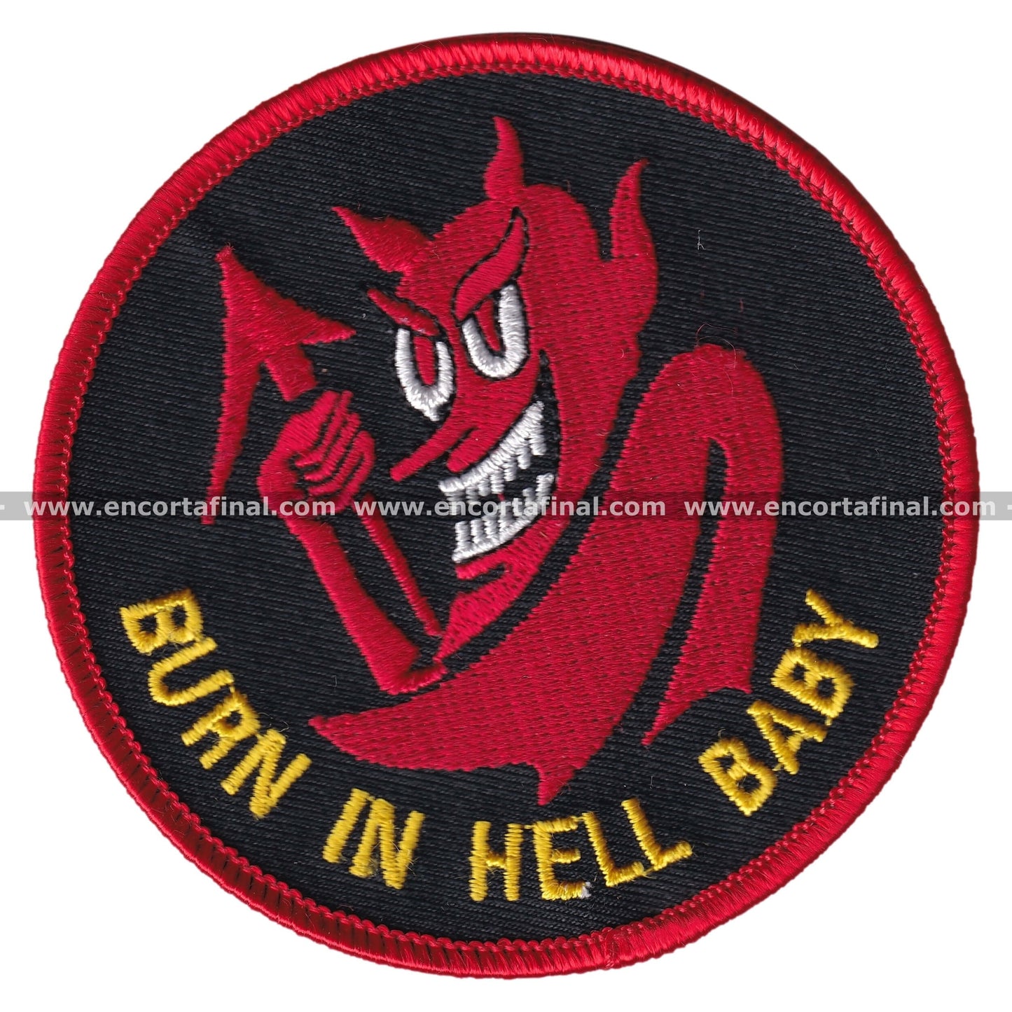 United States Armed Forces Patch - Burn in Hell Baby