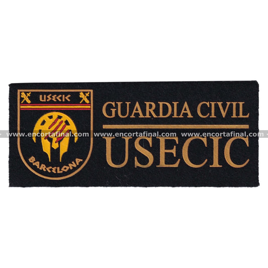 Parche Usecic Barcelona - Guardia Civil