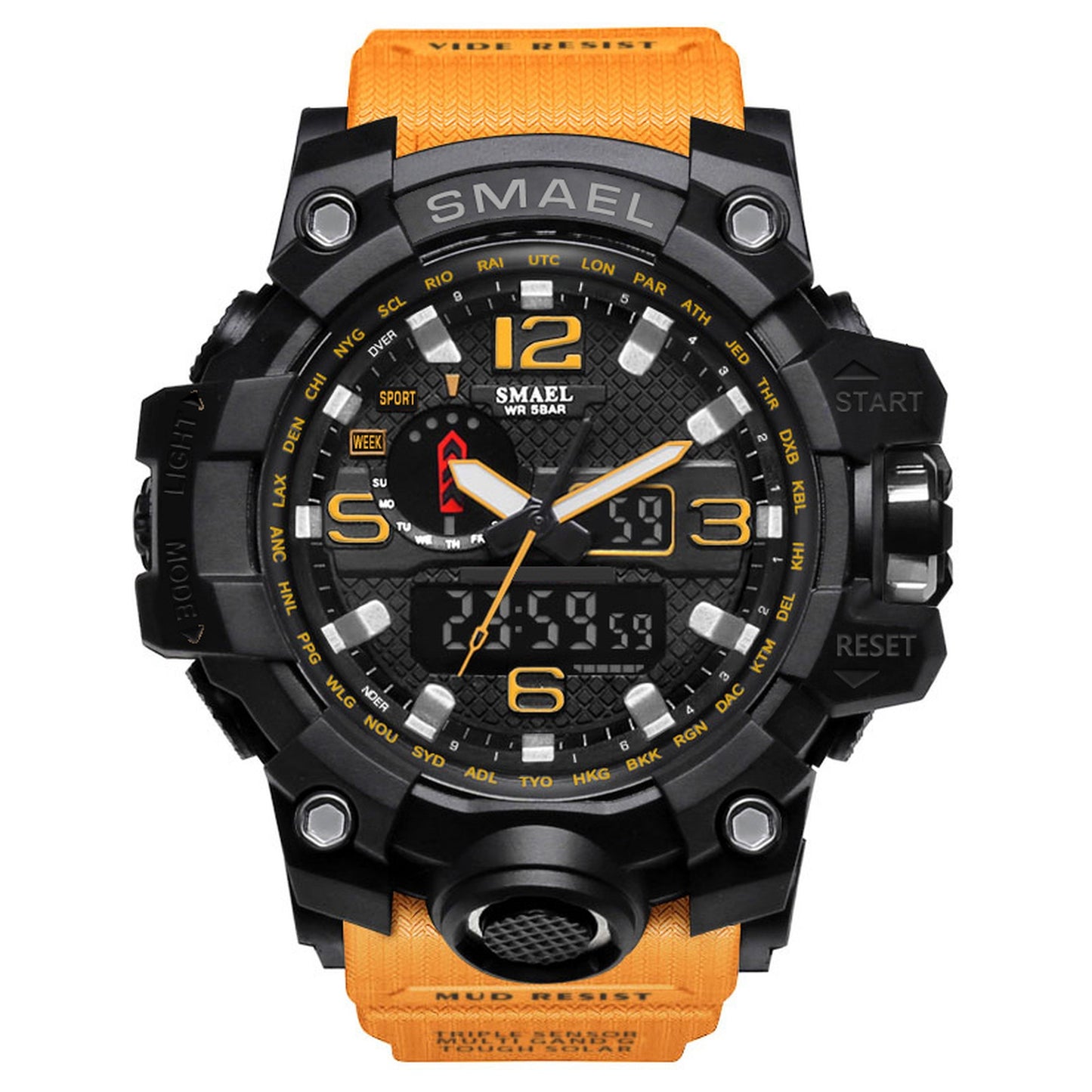 Reloj Smael 1545 Orange