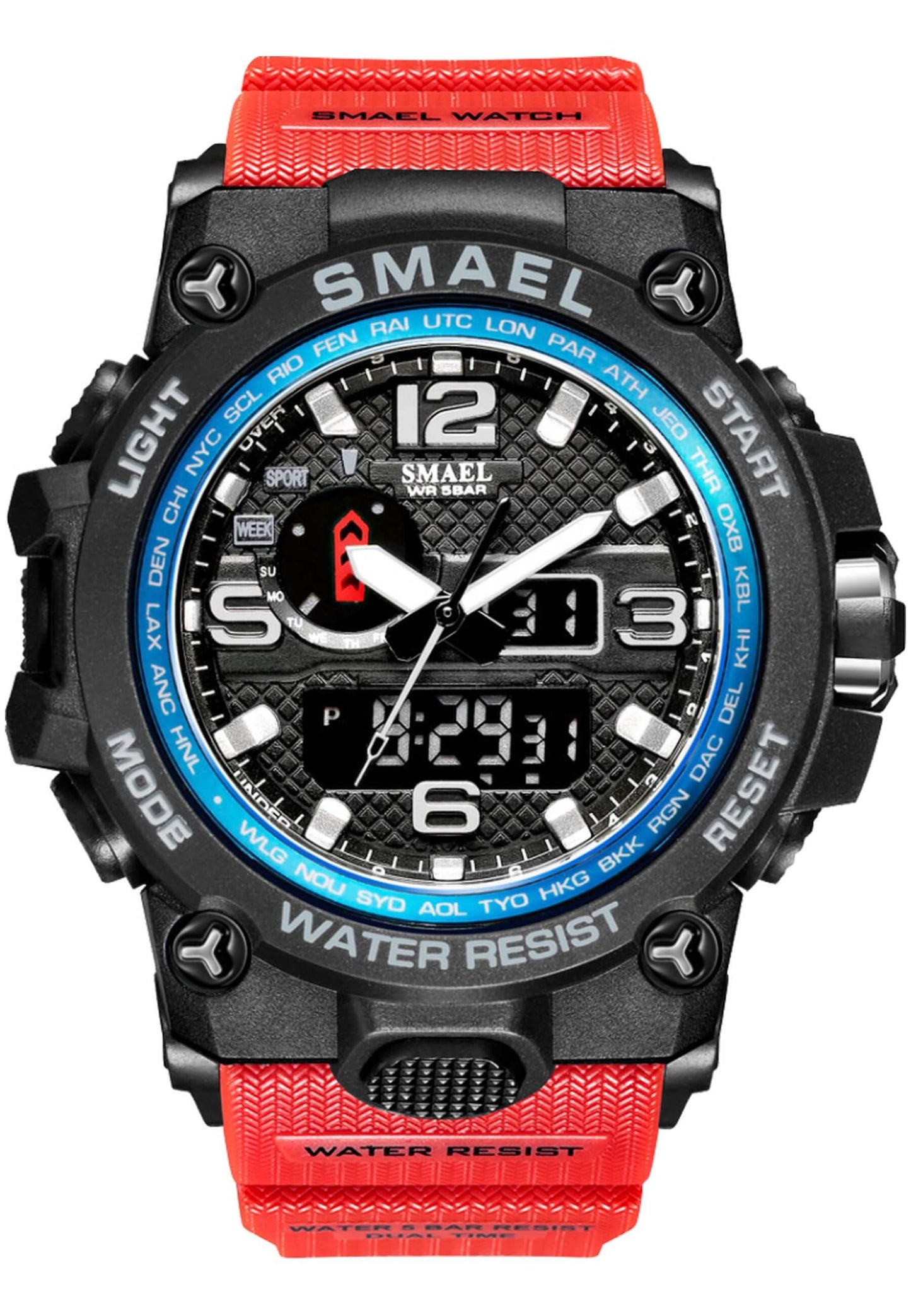 Reloj Smael 1545D "Red"