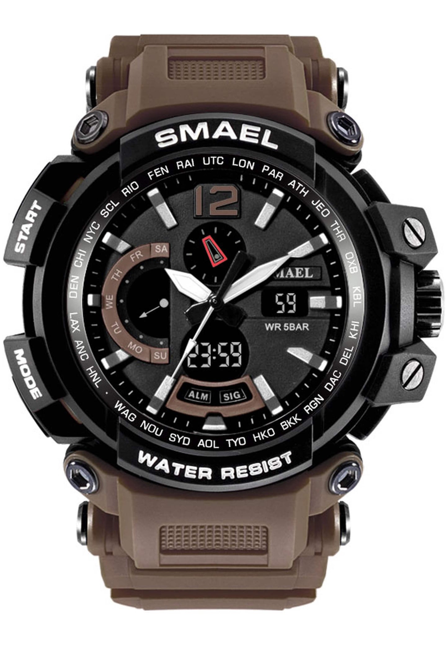 Reloj Smael 1702 "Brown"