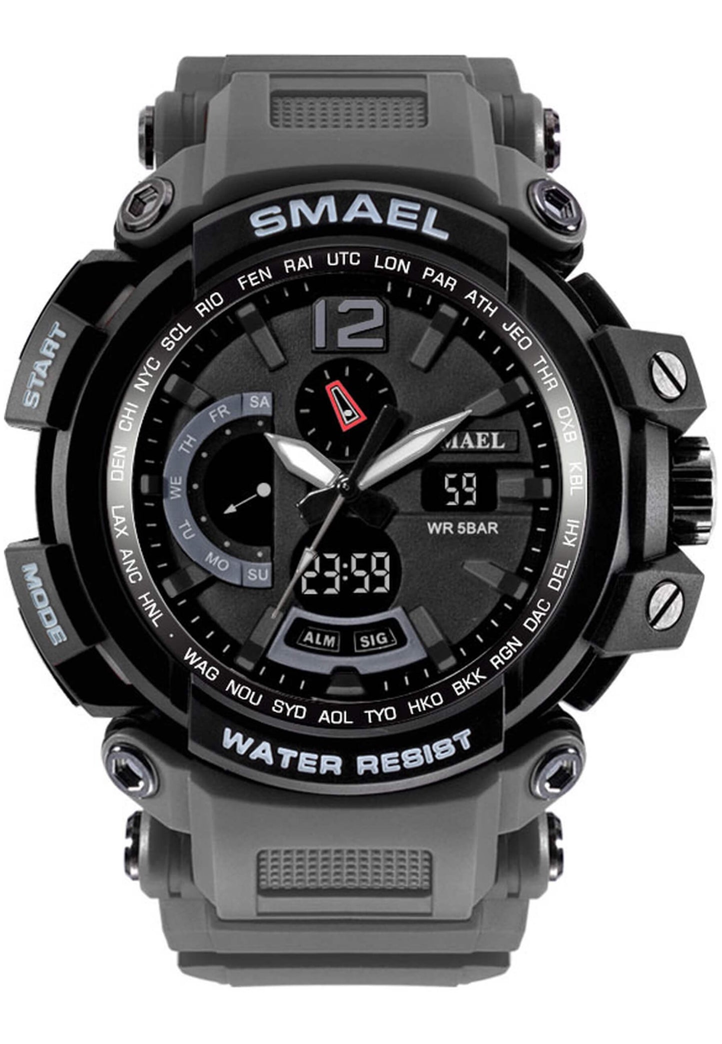 Smael 1702 "Gray" watch