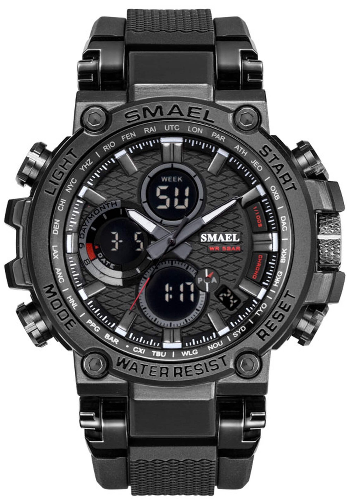 Reloj Smael 1803 "Black"