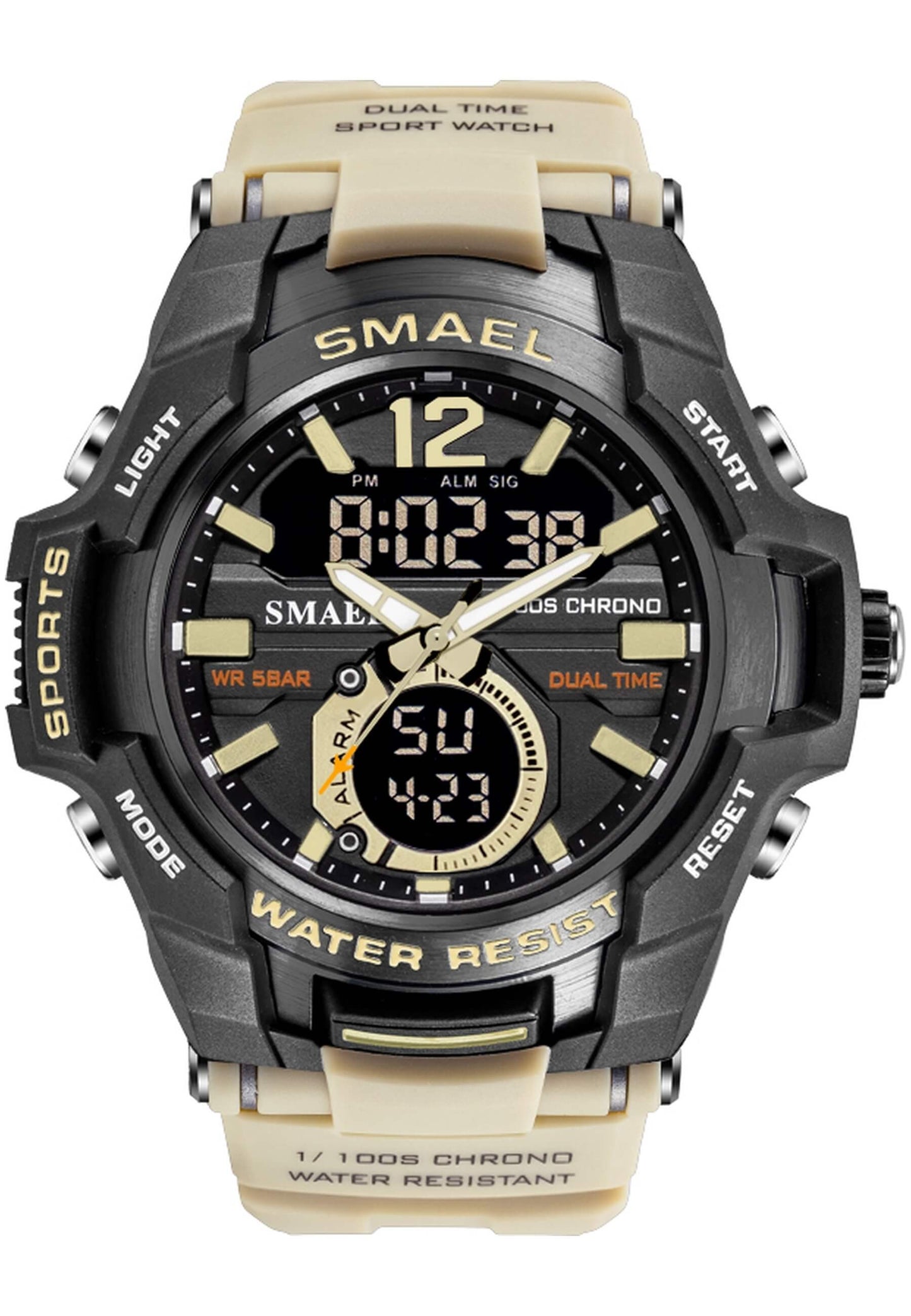 Smael 1805 "Khaki" watch