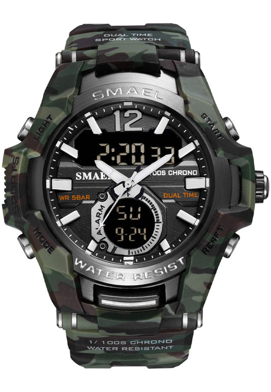 Reloj Smael 1805Mc "Camouflage Green"