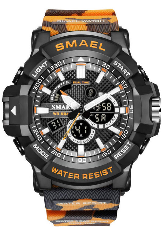 Reloj Smael 1809Mc "Camouflage Orange"