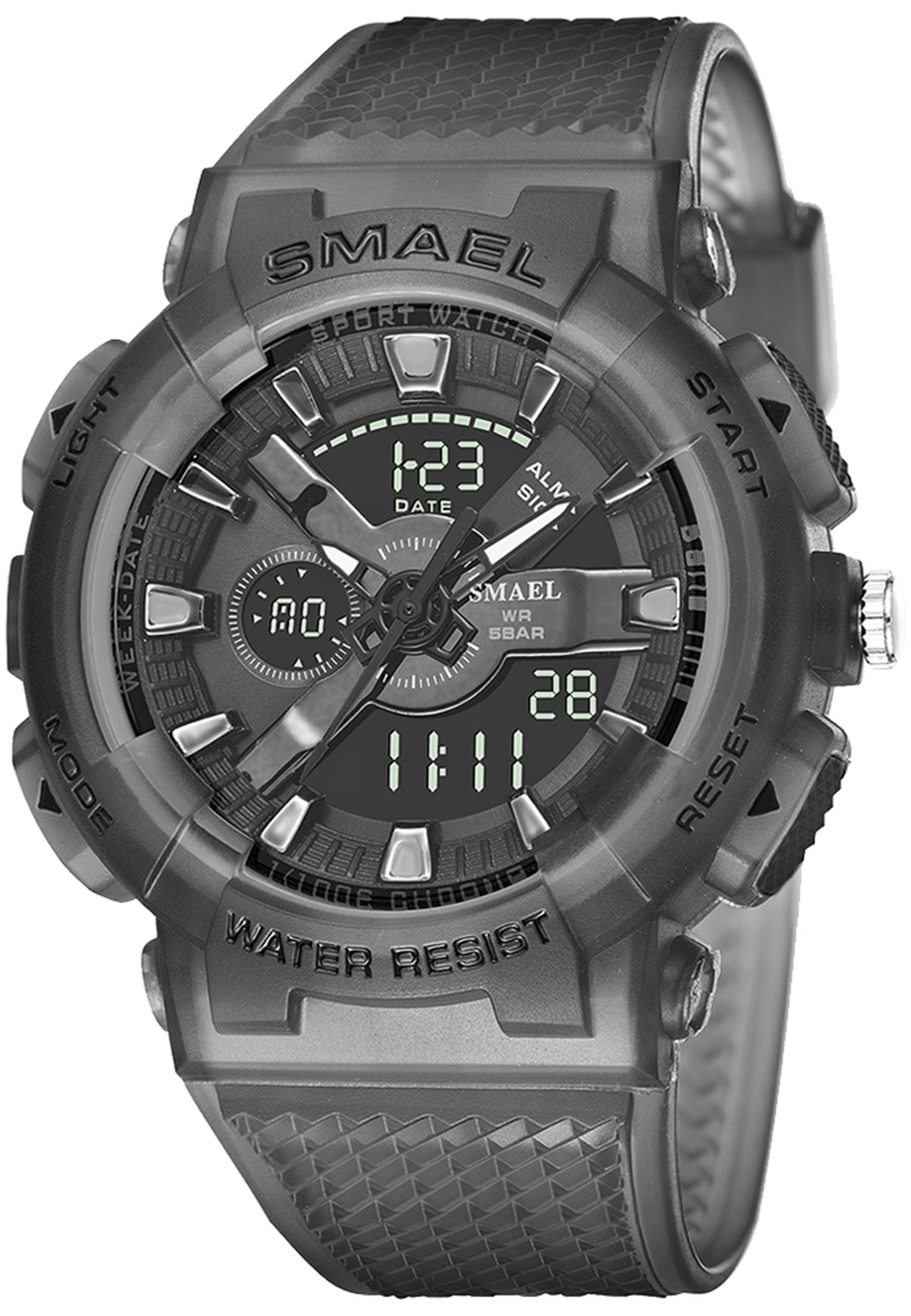 Reloj Smael 8006 "Through Black"