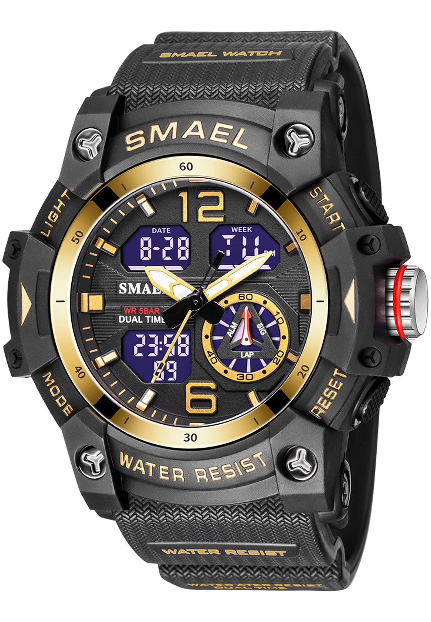 Reloj Smael 8007 "Black Gold"