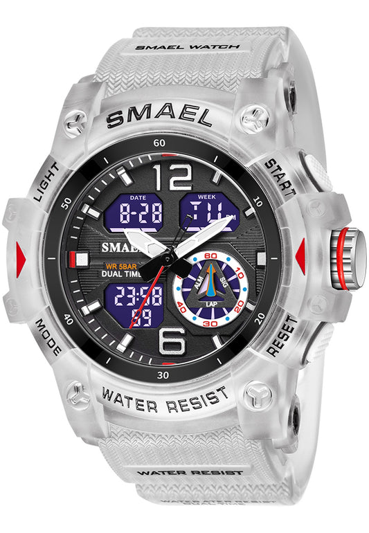 Reloj Smael 8007 "Transparent Black"