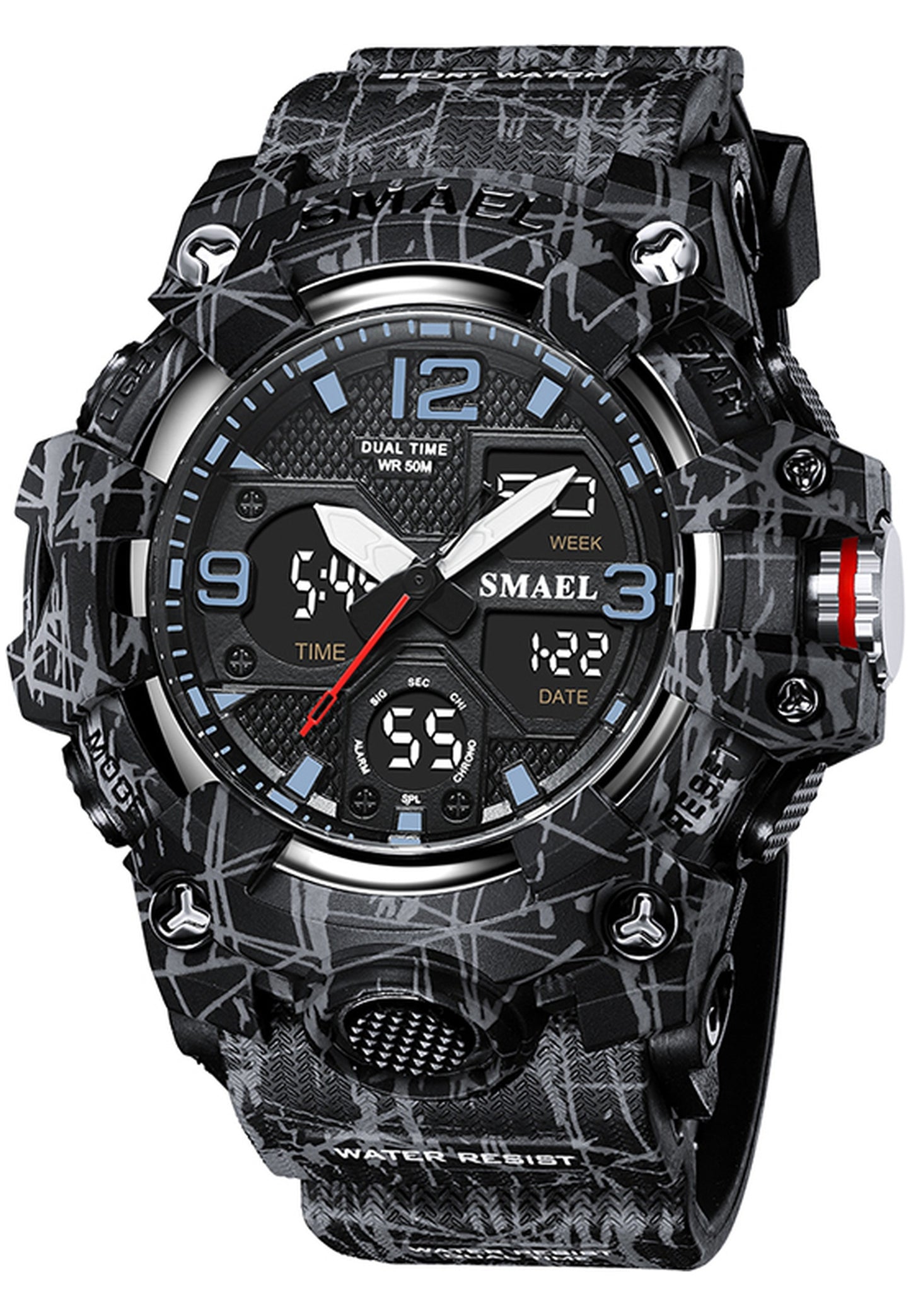 Smael 8008Mc "Black" watch