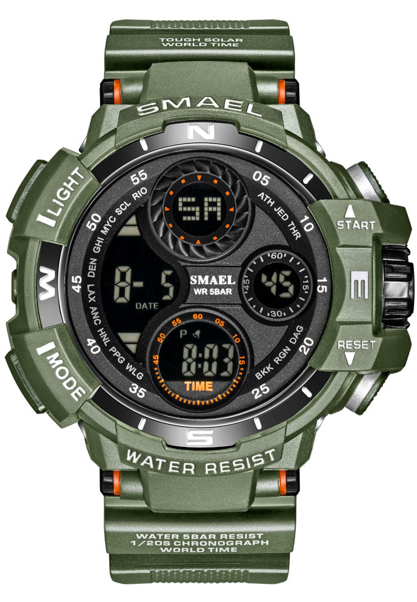 Smael 8022 "Green" watch