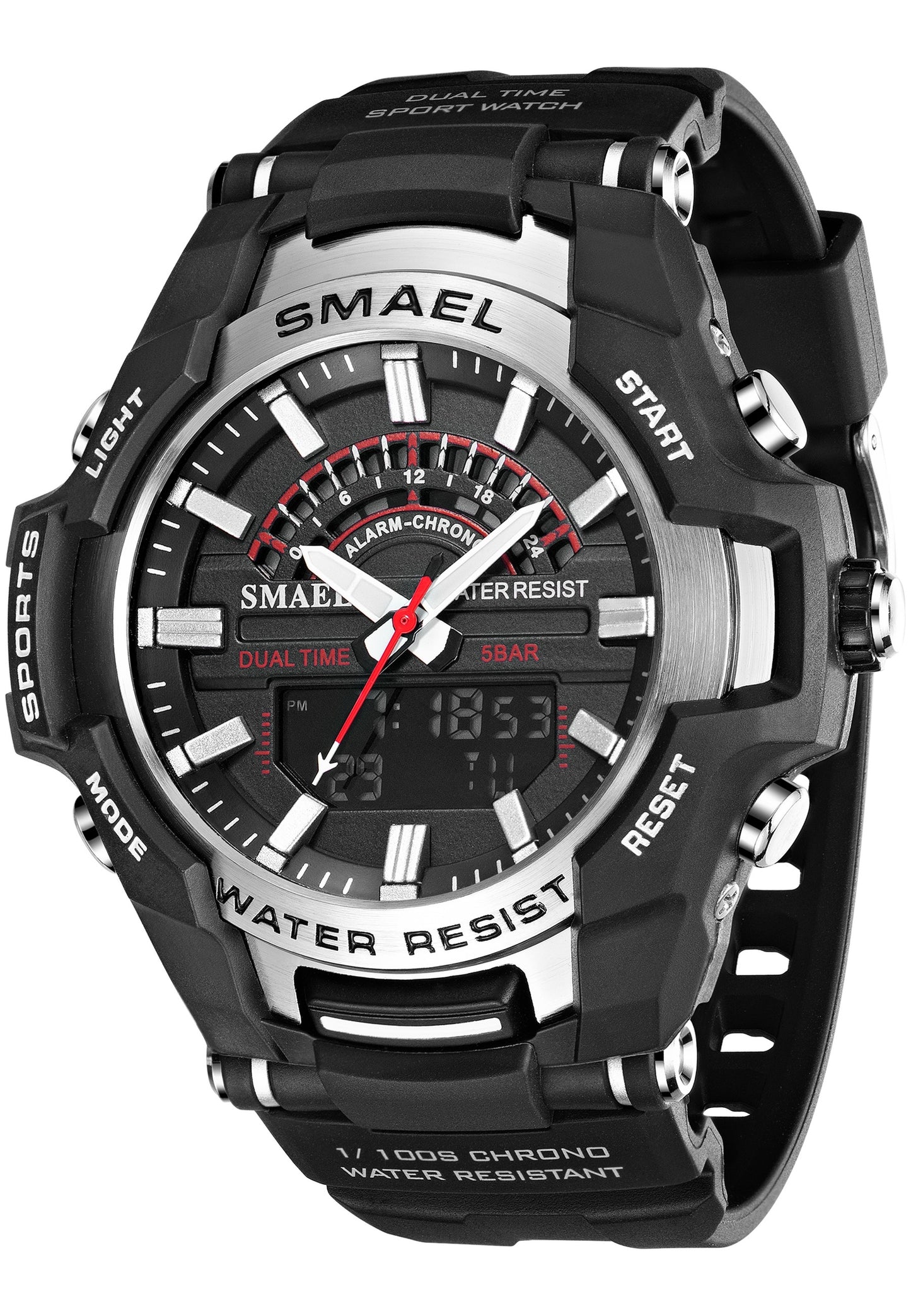 Reloj Smael 8028 "Silver"