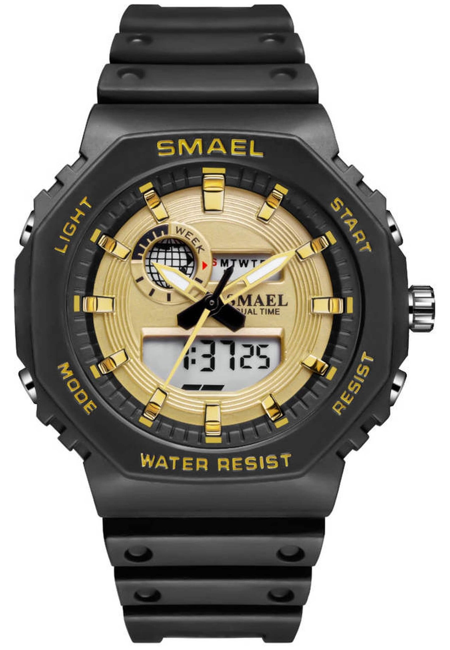 Smael 8037 "Black Gold" watch