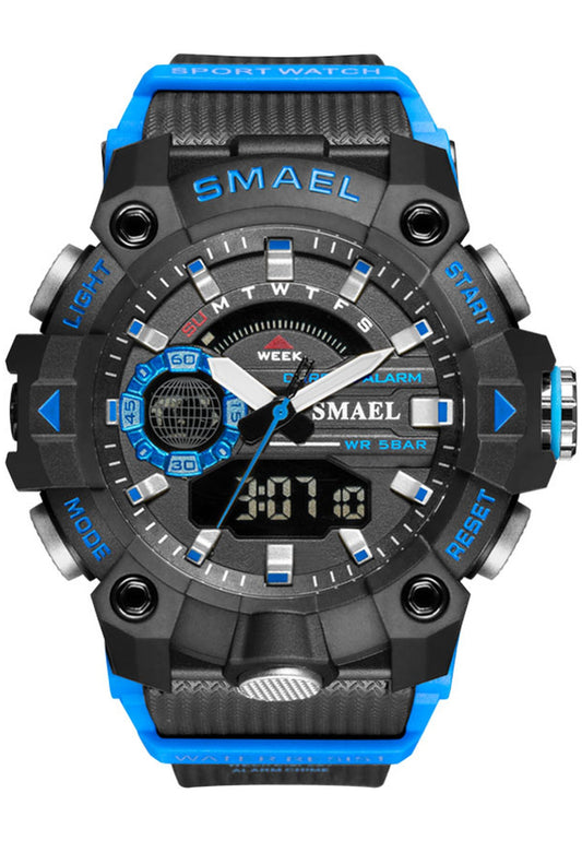 Reloj Smael 8040 "Black Blue"