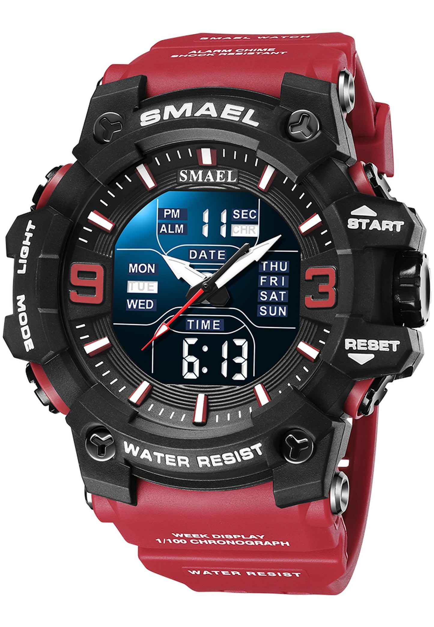 Smael 8049 "Red" watch