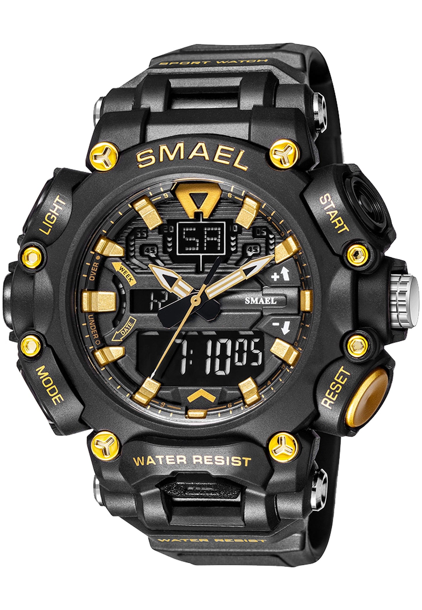 Smael 8053 "Black Gold" watch