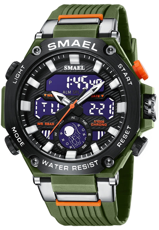 Reloj Smael 8069 "Army Green"